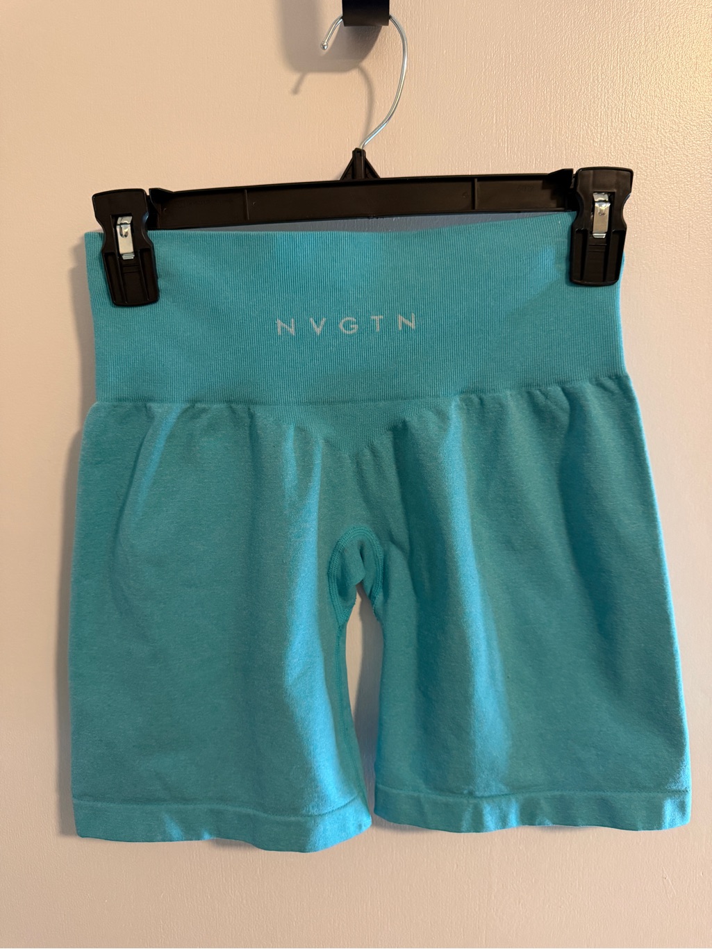 Nvgtn Aqua High-Waist Athletic Bike Shorts